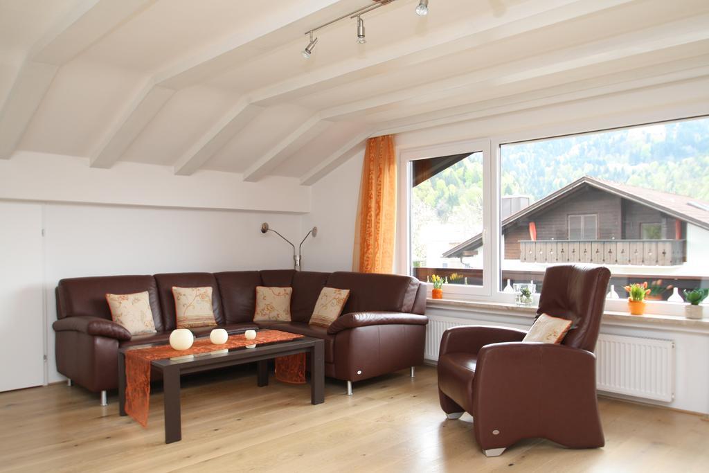 Apartment Spitzenblick Garmisch-Partenkirchen Exteriör bild